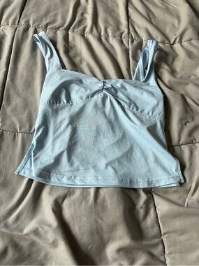 NWT Edikted Blue Crop Top